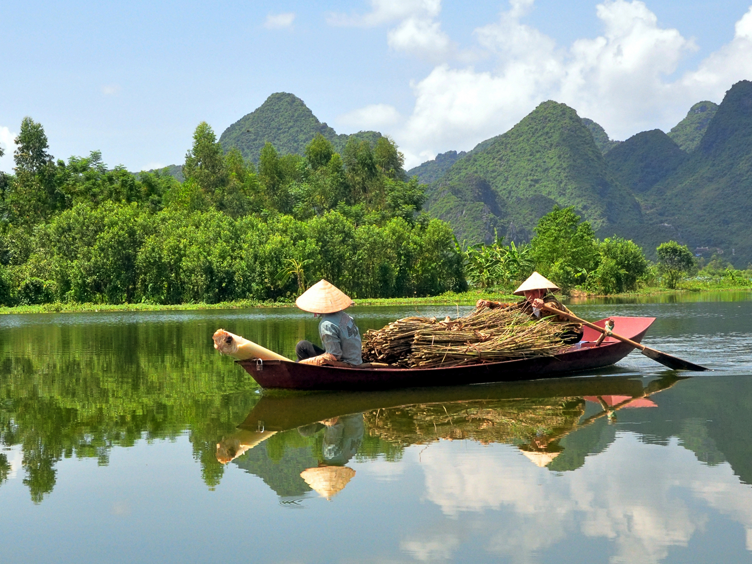 The Mekong Delta in Vietnam