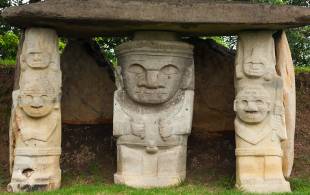 San Agustin pre-Colombia statues - Colombia