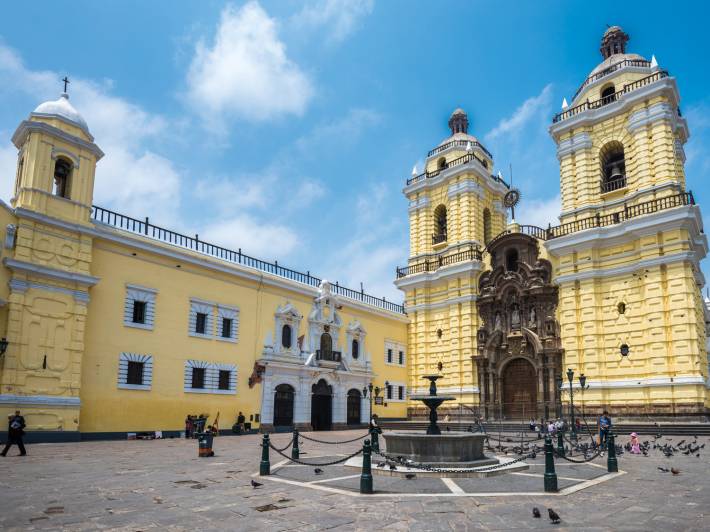 San Francisco Church in Lima - On The Go Tours