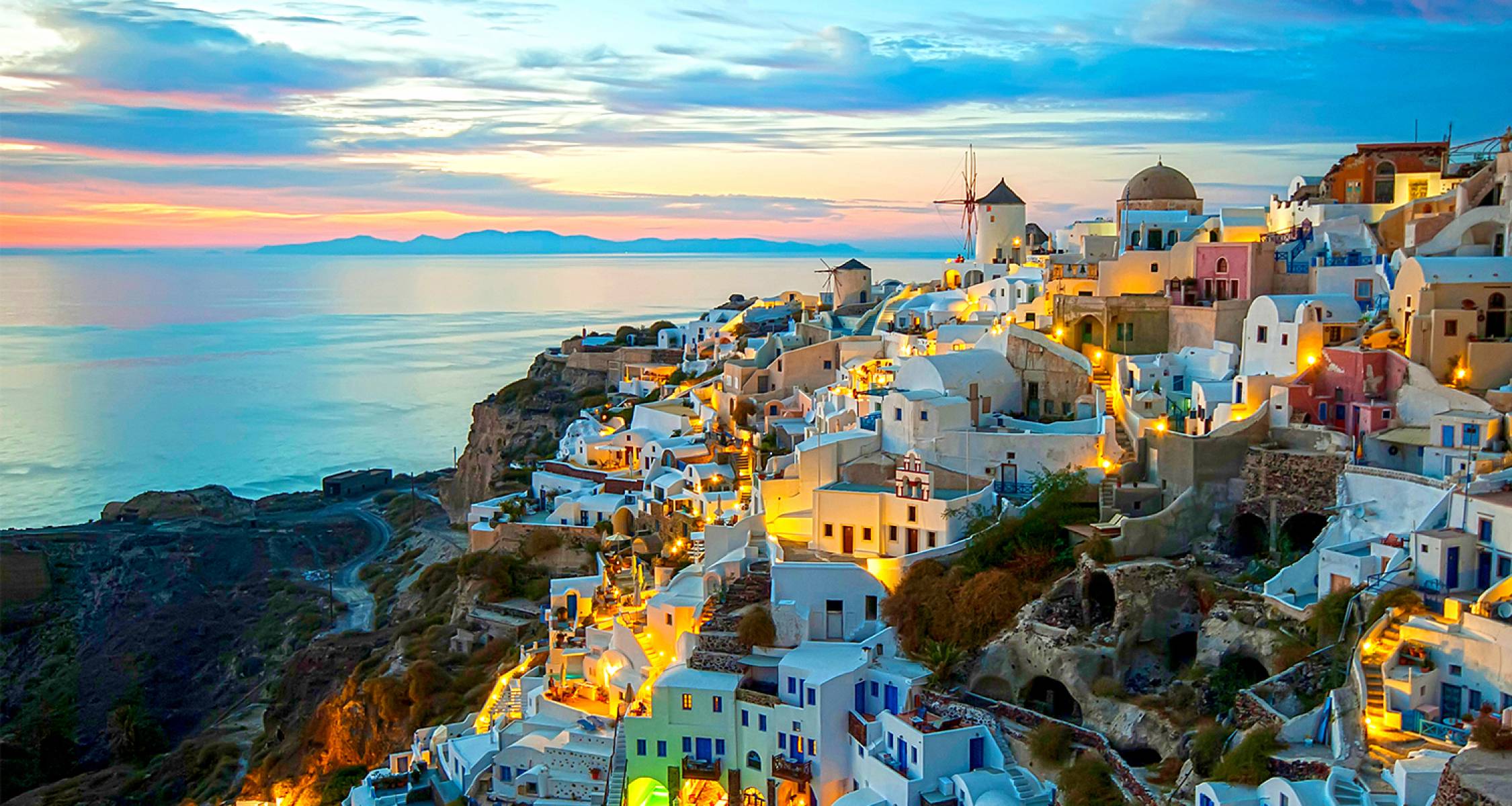 Jewels of Greece \u0026 Santorini | On The Go Tours, image size:2250x1200