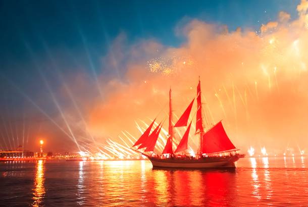 Scarlet Sails at the White Nights Festival - Russia - On The Go Tours