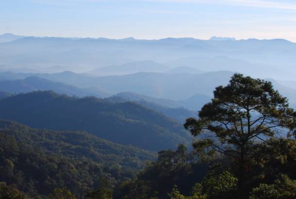 Scenery around Pai, Thailand