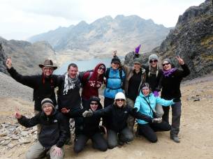 Secondary-Clare-group-Lares Trek-Peru
