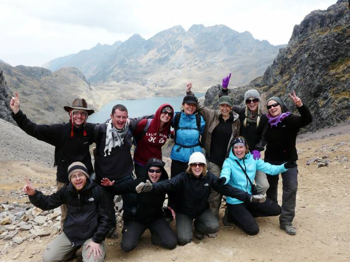 Secondary-Clare-group-Lares Trek-Peru