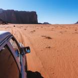 Driving in the Wadi Rum Desert | Jordan