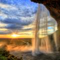 Seljalandsfoss Waterfall in Southern Iceland