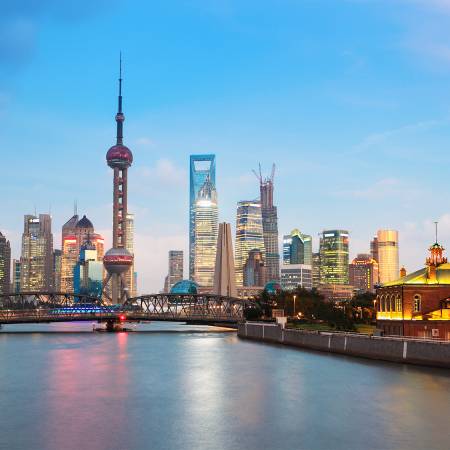 Shanghai skyline - China Tours - On The Go Tours