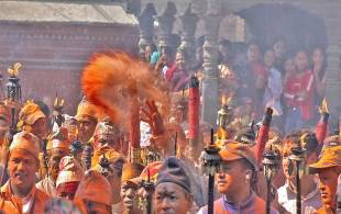 Sindoor Jatra festival - Nepal - copyright Nepal Tourism Board