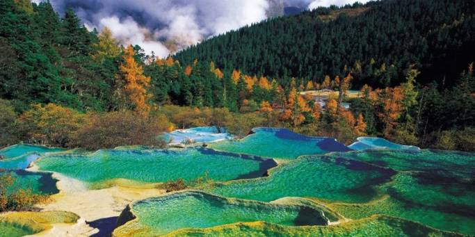 Travertine pools | Sichuan | China