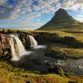 The tiny town of Bourgarnes in the west of Iceland