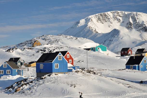 Snow-covered village in Greenland - Top Travel Tips - On The Go Tours