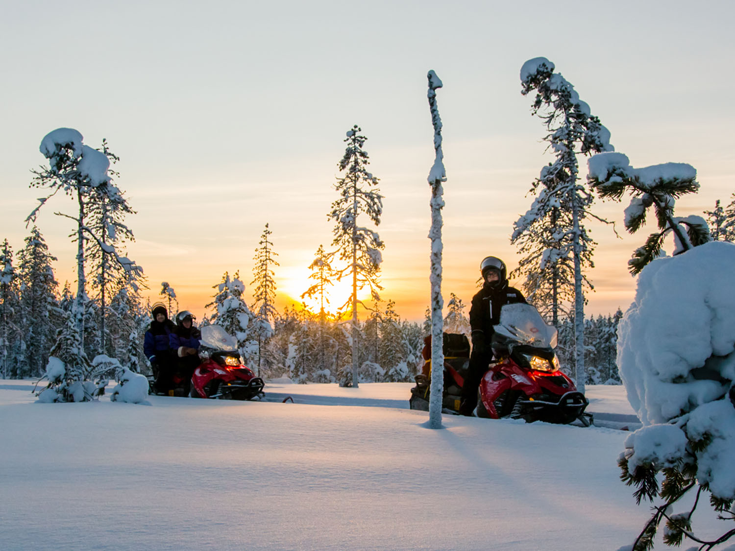 Snowmobiling - Finland - On The Go Tours 2
