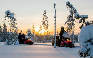 Snowmobiling - Finland - On The Go Tours 2