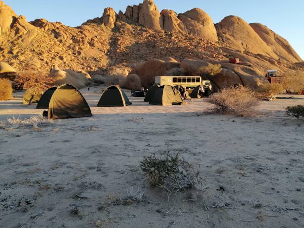 The Brandberg Mountain in Damaraland