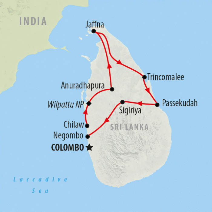 tourhub | On The Go Tours | Sri Lanka North East & Beach - 10 Days | 1631/SLNEB