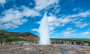 Strokkur Eruption Summer 2