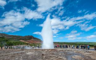 Strokkur Eruption Summer 2
