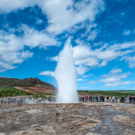 Strokkur Eruption Summer 2