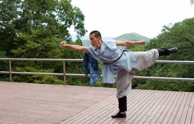 Sunmudo demonstration | Golgulsa Temple | Gyeongju | South Korea