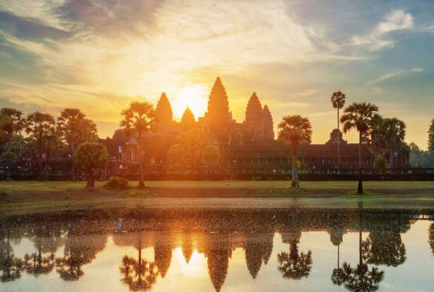 Sunrise at Angkor Wat - Cambodia - Southeast Asia - On The Go Tours