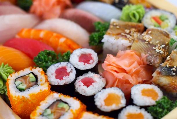 Sushi selection - Japanese cuisine - On The Go Tours