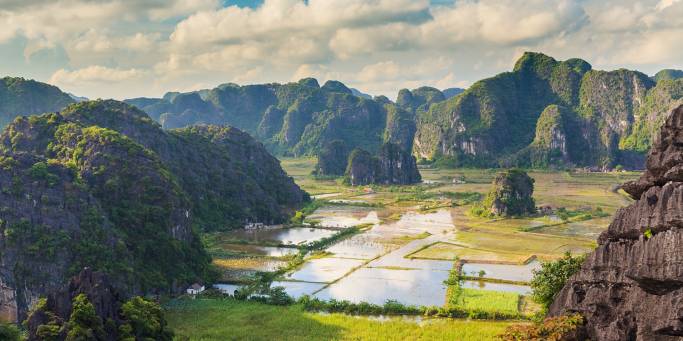 The beautiful landscape of Tam Coc | Vietnam | On The Go Tours 