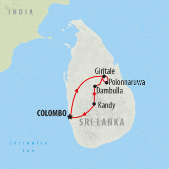 Teardrop Isle - 5 Days map