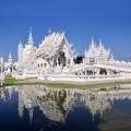 The magnificent and intrictae designed White Temple in Chiang Rai