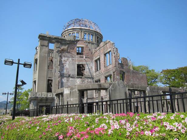 Hiroshima memorial, dedicated to those lost in the tragedy