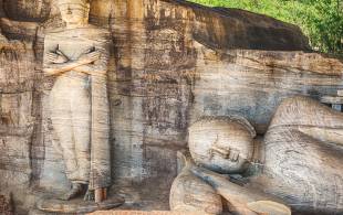 The Gal Vihara in Polonnaruwa - Sri Lanka Tours - On The Go Tours