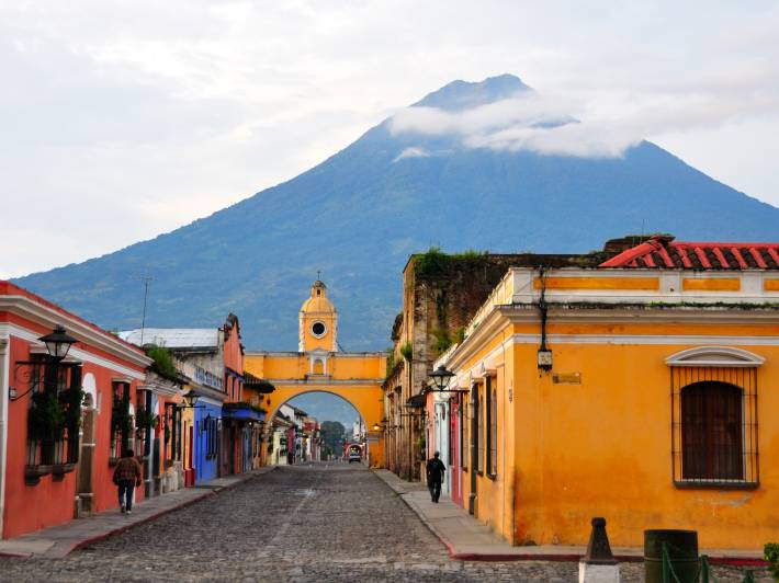 The Santa Catalina Arch in Antigua Guatemala