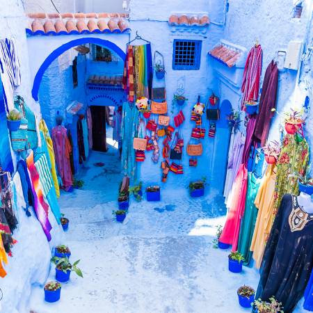 The blue city of Chefchaouen