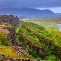 The tiny town of Bourgarnes in the west of Iceland