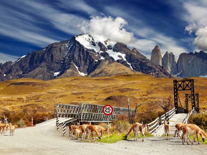Torres Del Paine Bridge - South America Tours - On The Go Tours