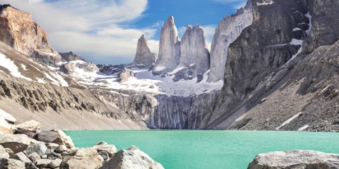 The summer months are the best time to explore Patagonia in South America