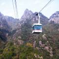 Clouds surrounding the peaks of the Yellow Mountains (also known as Huangshan)