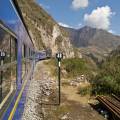 Looking out across the lost Inca citadel of Machu Picchu