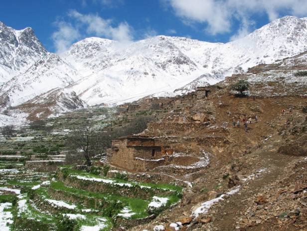 The High Atlas mountain range