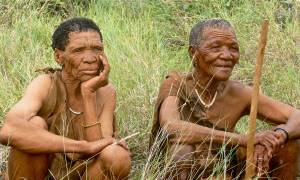 -Tribesman in Botswana
