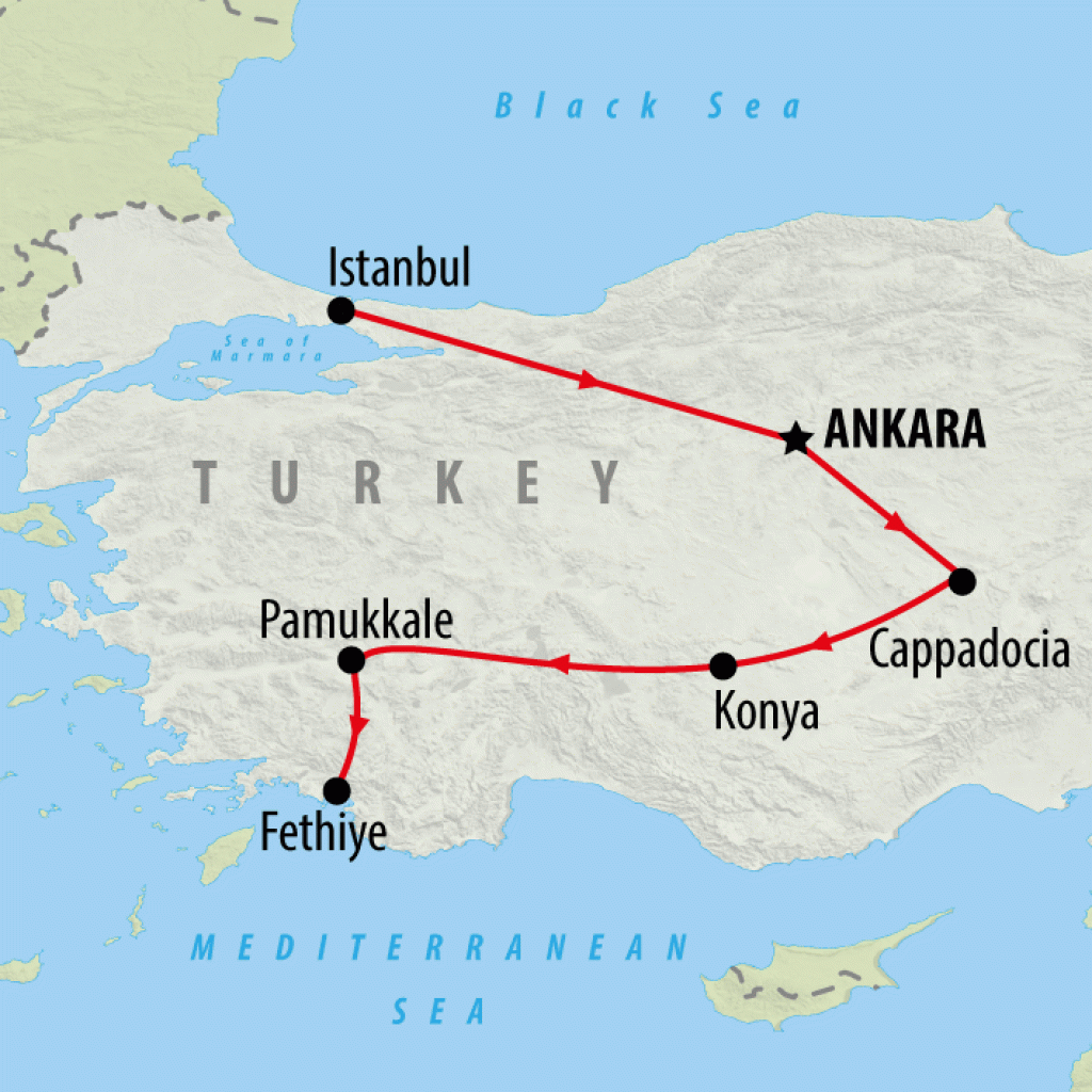 Turkey Highlights & Riviera On The Go Tours
