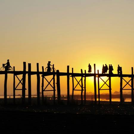 Ubein Bridge-Burma Tours-Burma