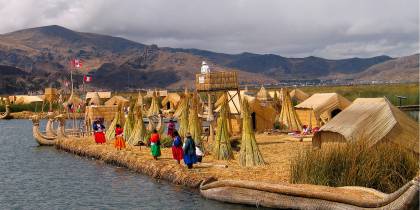 Uros Island Lake Titicaca - South America Tours - On The Go Tours