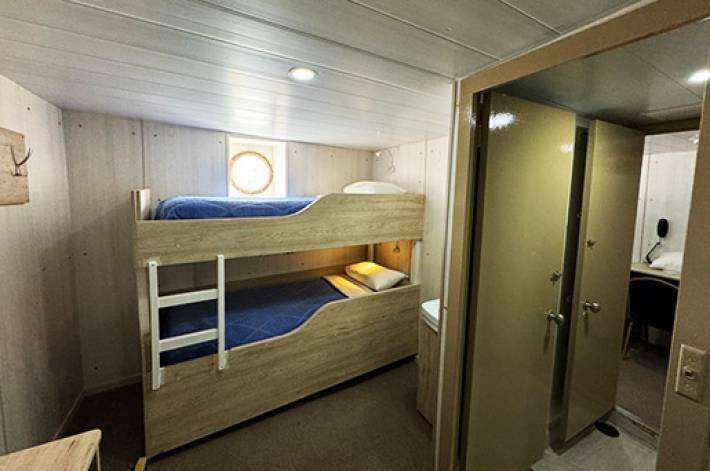 Ushuaia ship standard twin cabin