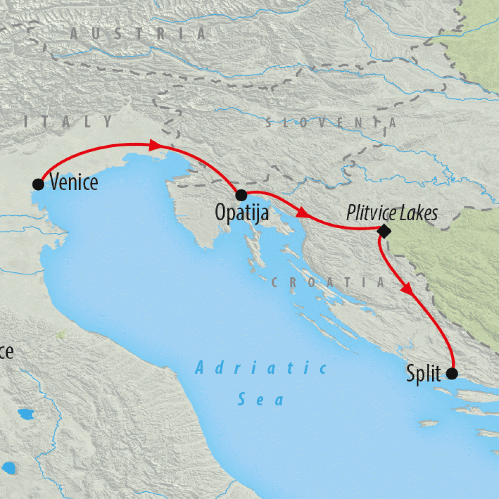 travel from split to venice