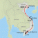 Very Vietnam (Partially Guided) - 10 days Map
