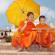 Vientiane-to-Vietnam-itinerary-4-Monks in Laos