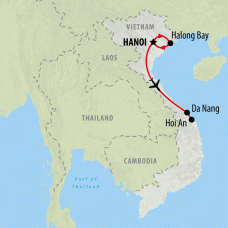 Vietnam Family Holiday - 8 days Map