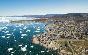 View of Ilulissat - Greenland