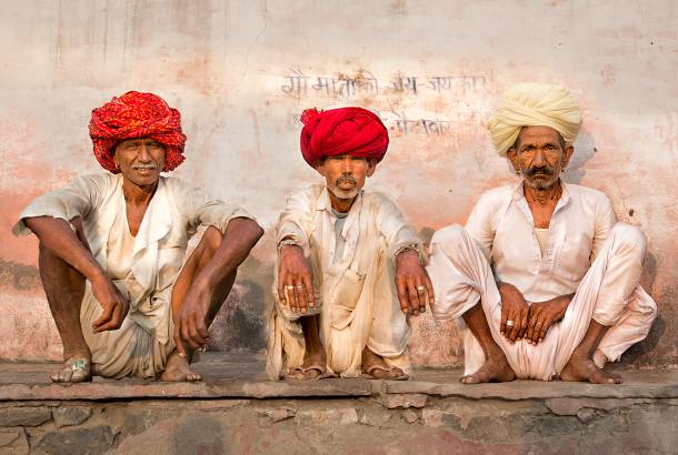 Village elders in Rajasthan