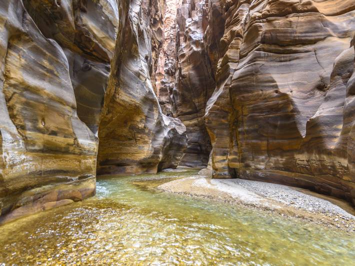 Wadi Mujib - canyon in Jordan - On the Go Tours